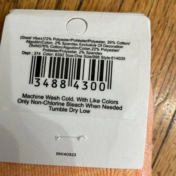 LOFT No Show Casual Socks Two Pack Set One Size - Picture 4 of 5